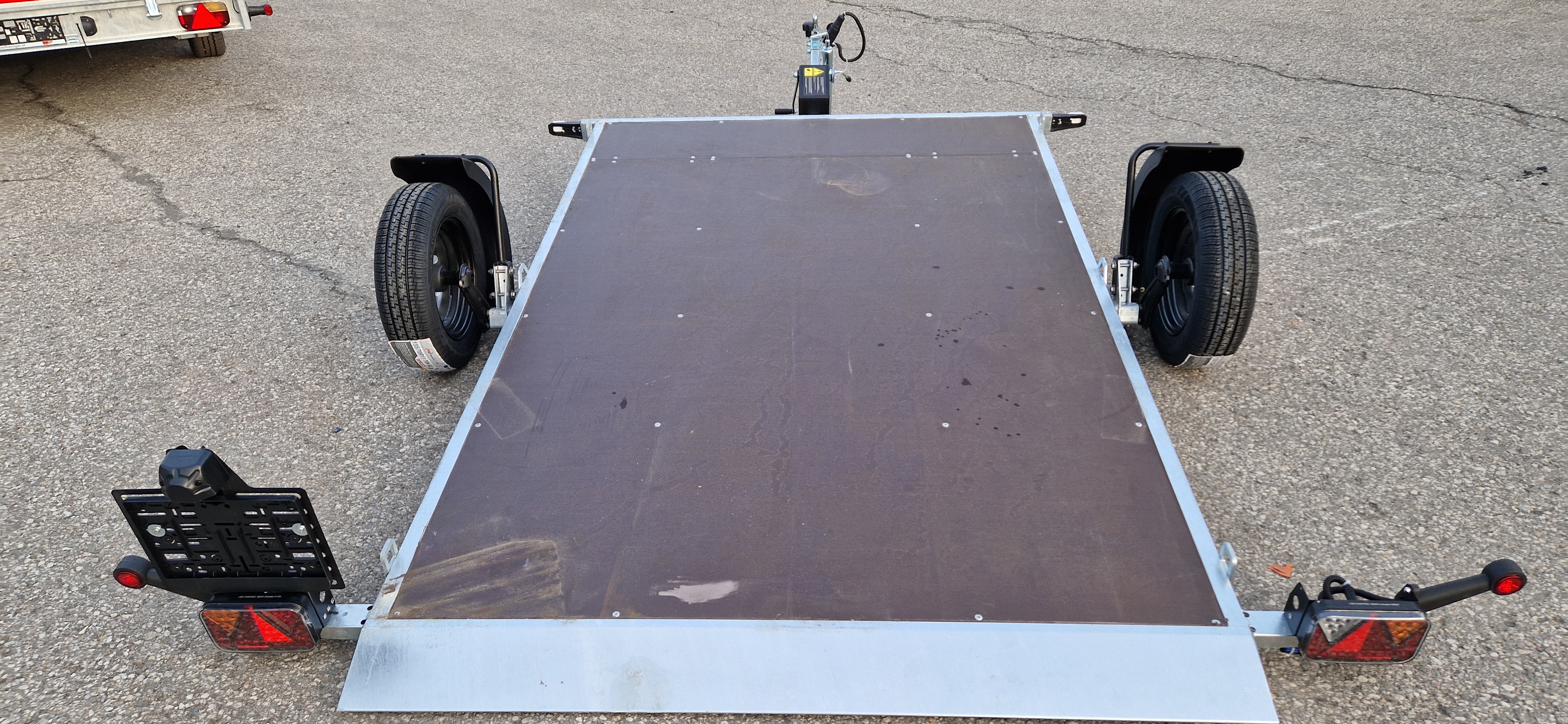 PKW-Anhänger, Autoanhänger, Universaltransporter HP 752617 UK, Absenkanhänger über Handkurbel PKW-Anhänger, Autoanhänger, Universaltransporter HP 752617 UK, Absenkanhänger über Handkurbel